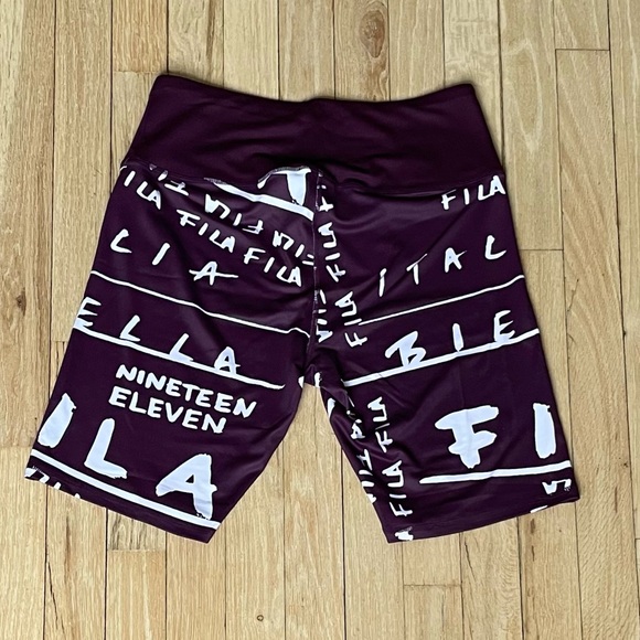 FILA Artsy Biker Shorts Nwt - Picture 2 of 4